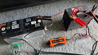 How to CHARGE a Dead AGM Car Battery [upl. by Liek136]