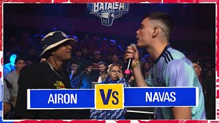 NAVAS vs AIRON  Octavos Torneo de Plazas  Red Bull Batalla 2024 [upl. by Yseult62]