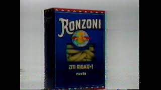 Ronzoni Pasta Short Commercial 1992 [upl. by Aikyn]