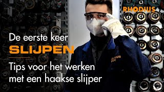 Metaal doorslijpen met een haakse slijper  Tips voor het eerste gebruik [upl. by Squire]