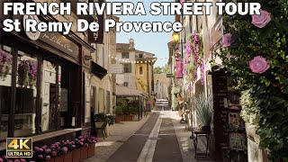 French Riviera Street Tour  ST Remy de Provence [upl. by Enymsaj140]