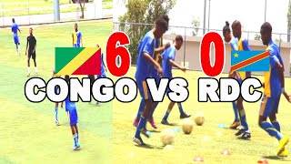 MATCH AMICAL CONGO VS RDC U17 6  0 [upl. by Kirst]