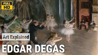 Edgar Degas A collection of 10 artworks with title and year 18731875 HD [upl. by Yauqram951]