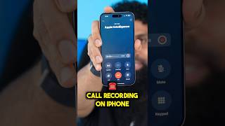 iPhone Call Recording on iOS 181 shorts [upl. by Revart27]