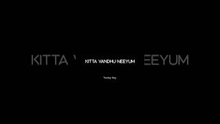 Aathadi manasudhaan  Black Screen lyrics WhatsApp status blackscreenstatus lyrics [upl. by Nylzaj]