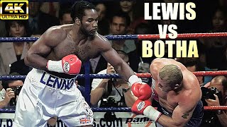 Lennox Lewis vs François Botha  KNOCKOUT Boxing Fight  4K Ultra HD [upl. by Atrahc931]