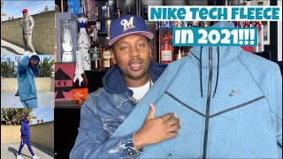 Nike Tech Fleece Joggers and Windrunner Review And On Body Worth It In 2021 3 Outfit Collection [upl. by Simonette]