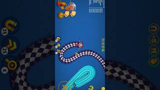 WormsZoneio  Slither Snake Hunter 🐍shorts funnyvideos games wormszoneperingkat fyp 95 [upl. by Monica]