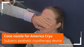 Frotox cryofacials for natural nonsurgical results by America Cryos Subzero localized cryotherapy [upl. by Ennayoj]