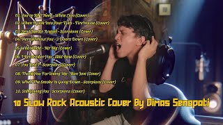 Best Slow Rock Acoustic Cover By Dimas Senopati  Video Lyrics [upl. by Ahsa404]