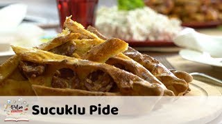 Sucuklu Pide Tarifi [upl. by Chew]