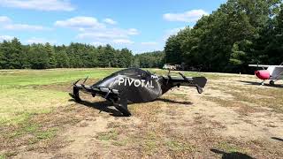 Pivotal aircraft takeoff and landing at crow island air park [upl. by Ilrahs876]