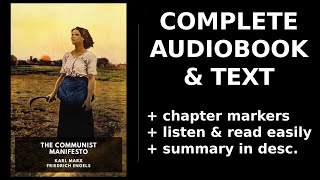 The Communist Manifesto 🏆 By Karl Marx FULL Audiobook [upl. by Samid]