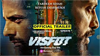 Visfot Official Trailer  Update  Ritesh Deshmukh  Fardeen khan  Visfot Movie Trailer Jio Cinema [upl. by Aid]