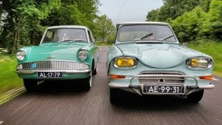 Classics  Citroën Ami 6 vs Ford Anglia 105E [upl. by Ricardo]