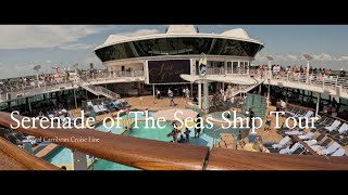 Royal Caribbean Serenade of the Seas Ship Tour [upl. by Jenda]