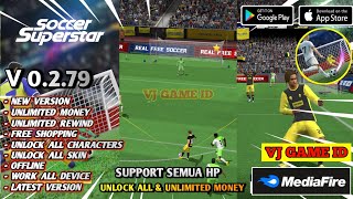 Soccer Super Star Mod Apk v0279 Latest 2024  Unlock All Skin amp Unlimited Rewind [upl. by Longo200]