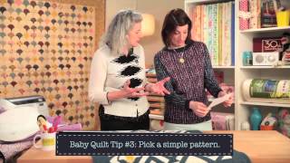 10 Tips for Great Baby Quilts from Marianne Fons [upl. by Dobson]