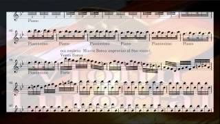 Vivaldi The four seasons Summer violin sheet music [upl. by Amsed]