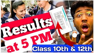 🔴Big 🚨Alert Results at 5 Pm urgent News Today cbse latest news Class 10th amp 12th [upl. by Ly]