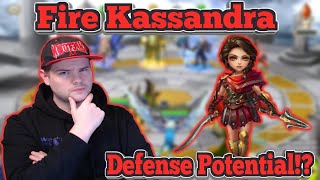 New Meta Defense Federica Fire Kassandra Or Terrible  Interserver Arena Rush  Summoners War [upl. by Terrag]