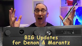 BIG Denon Marantz Feature Updates Livestream Event [upl. by Aysahc947]