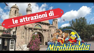 Le attrazioni di Mirabilandia 2022 [upl. by Earissed]