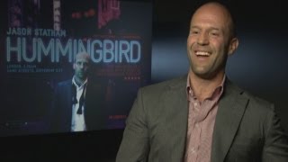 Jason Statham interview I only get recognised by people who like bad films [upl. by Oinoitna]