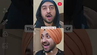 That gf 😁 ytshorts comedy [upl. by Lakym]