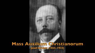 Auxilium Christianorum Mass by Josef Gruber [upl. by Ahtenek]