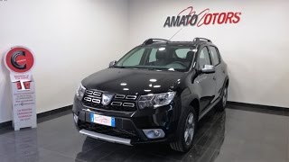 DACIA Sandero Stepway 15 DCI 90 CV SampS NUOVA da immatricolare MY 2017 [upl. by Nali]