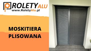 Moskitiera plisowana montaż moskitiery harmonijkowej plisowanej przez Producenta RoletyAlu [upl. by Eeroc]