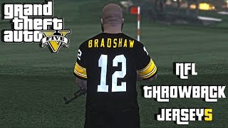 GRAND THEFT AUTO V  THROWBACK JERSEYS [upl. by Inalem789]