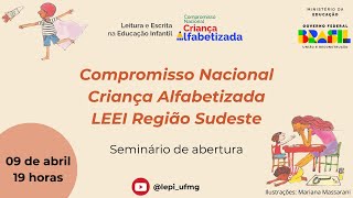 Compromisso Nacional Criança Alfabetizada  Educação Infantil  Região Sudeste [upl. by Conrade770]