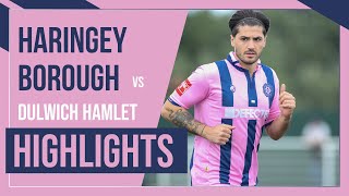 HAMLET HIGHLIGHTS Haringey Borough vs Dulwich Hamlet  FAC First Qualifying Round Replay  5923 [upl. by Ahsiliw]