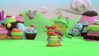 PlayDoh US  Animation  Cake Mountain [upl. by Selym]