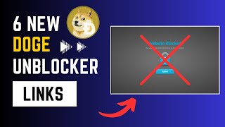 unblocked websites for school 2024  6 Doge Unblocker Links 2024 [upl. by Sollows766]