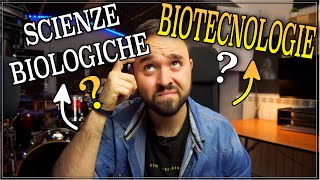 Meglio SCIENZE BIOLOGICHE o BIOTECNOLOGIE Come scegliere luniversità [upl. by Grefer]