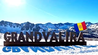 ANDORRA 🇦🇩 GRANDVALIRA SKI RESORT  PAS DE LA CASA 2024 4K [upl. by Pool]