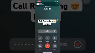 Call recording IPhone iOS 181 smartphone ios18feature [upl. by Aroved]