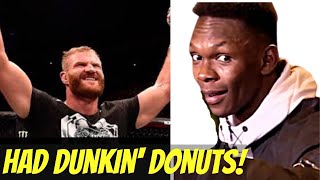 Israel Adesanya reacts to getting booked to fight Jan Blachowicz next for the 205lb title MMA News 🔥 [upl. by Erminna830]