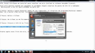 GTA IV Erro Failed to release SecuROM license [upl. by Palermo]