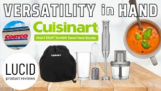 Cuisinart Variable Speed Immersion Blender with Food Processor  Thorough Review [upl. by Atinat]