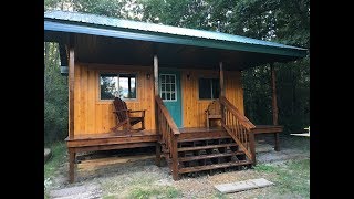 Building an OfftheGrid Solar Cabin [upl. by Granoff]