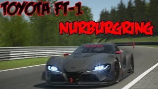 GT6  Toyota FT1  Nurburgring [upl. by Ocinom]