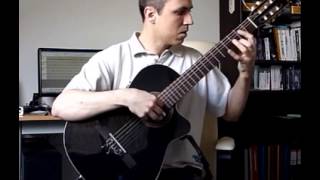 Le seigneur des anneaux  Concerning Hobbits  Guitare classique [upl. by Ley714]