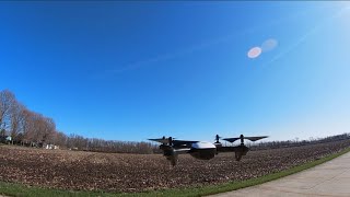 Sanrock U52 Drone with HD 1080P Camera  Flight ReviewHigh Winds [upl. by Atiuqahs]