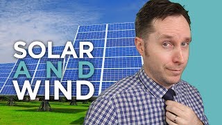 Renewable Energy Series Solar Vs Wind  Answers With Joe [upl. by Esidnac861]