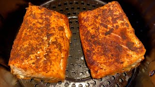 Air Fryer Salmon Recipe  How To Cook Fresh Salmon Fillets In The Air Fryer [upl. by Niletak]