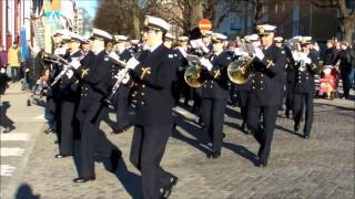 Revelj Karlskrona 1 maj 2017 Marinens Musikkår [upl. by Karyn]